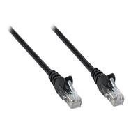 Câble de raccordement réseau Intellinet, Cat5e, 0,25 m, noir