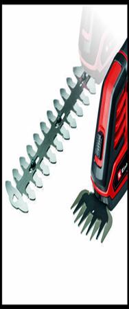 Cisaille à gazon et à arbustes sans fil Einhell GE-CG 18/100 Li T-Solo - 3410310