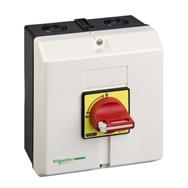 Interrupteur rotatif Schneider Electric VCF4GE noir rouge jaune 63 A