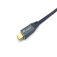 Câble Premium Equip USB-C vers DisplayPort - M/M - 1,0 m - 8K/60 Hz - 1 m - USB Type-C - DisplayPort - Mâle - Mâle - Droit