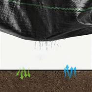 Tapis anti-herbe noir Extralink AGROWLÓKNINA 70G 1,6 x 100 m