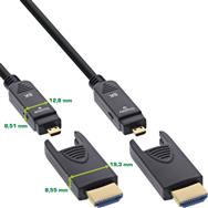 Câble HDMI AOC InLine - HDMI ultra haute vitesse - 8K4K - prise détachable - 30 m