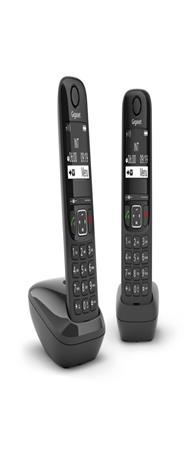 Téléphone mains libres Gigaset AS690 Duo CLIP
