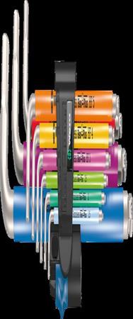 Wera 3950/9 Hex-Plus Multicolore HF inox 1
