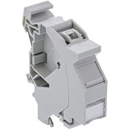 Module Keystone SNAP-In Cat.6A en ligne pour rail chapeau