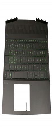 Clavier HP L58826-041 avec boîtier supérieur DE noir rétroéclairé