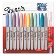 Dymo Permanentmarker Rundspitze F 0.9mm Edelsteinfar.12er Blister
