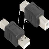 Adaptateur USB Delock - USB (M) vers USB Type B (M)