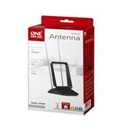 One for All Performance Line Indoor TV Antenna - Indoor - Black - 1.5 m - DVB-T - DVB-T2 - UHF - VHF - 1.32 kg