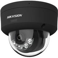 Caméra dôme fixe Hikvision 4 MP Smart Hybrid Light avec ColorVu (noire)