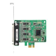 Moxa CP-114EL-DB9M - PCIe - 4x DB44 FM (RS-232/422/485) - Green - CE - FCC - ROHS - 0 - 55 Ã‚Â°C - 5 - 95%