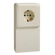 Schneider 515100 Prise Pearl, type F, 2P+T