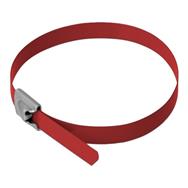 Serre-câbles Delock - 20 cm - rouge (lot de 10)