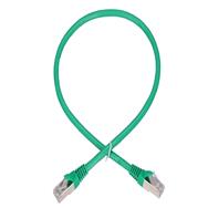 Cordon de brassage FTP LAN Cat6 Extralink 0,5 m vert
