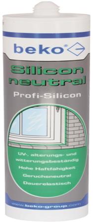 BEKO 22201 - Silicone Neutre 310ml Transparent