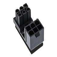 Adaptateur d'alimentation interne InLine 180° ATX 6 broches mâle/femelle