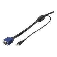 Câble KVM USB StarTech.com de 4,6 m (15 pi) pour consoles rackables StarTech.com