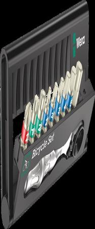 Wera Bicycle Set 9 - Porte-main avec jeu d'embouts - 10 pièces