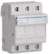 Élément fusible 3P Hager L38 3PLE LU503