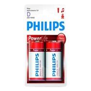 Philips Power Alkaline Battery LR20P2B/10 - Single-use battery - D - Alkaline - 1.5 V - 2 pc(s) - 33 mm