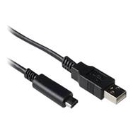 ACT USB 2.0 connection cable C male - A male 1.00 m - 1 m - USB C - USB A - USB 2.0 - Male/Male - Black