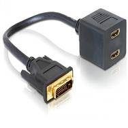 Câble d'affichage Delock - HDMI (F) vers DVI-D (M)