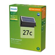 Philips Enkara Wall Light 0.2W - Outdoor wall lighting - Black - Plastic - IP44 - Facade - Garden - Patio - III