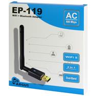 Inter-Tech Adaptateur USB Wi-Fi 5 Argus EP-119 Bluetooth 4.2 - Contrôleur USB - 600 Mbit/s