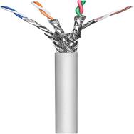 Câble réseau Intellinet Cat7 en vrac, 100 m, gris