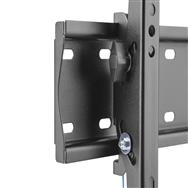 Support mural inclinable Equip 650332 pour téléviseur 37"-75" - 177,8 cm (70") - 200 x 200 mm - 600 x 400 mm - -12 - 12° - Acier inoxydable - Noir