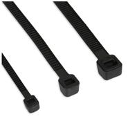 Colliers de serrage InLine longueur 400 mm largeur 7,2 mm noir 100 pièces.