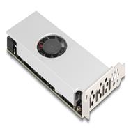 Carte PCI Express x16 Delock vers 4 x USB Type-C Quad Channel avec ventilateur et