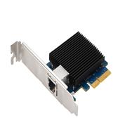 Asustor AS-T10G2 - Wired - PCI Express - Ethernet - 10000 Mbit/s - Black - Silver