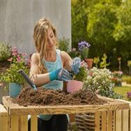 Gants de jardinage Gardena 11500-20 S, matériaux mixtes