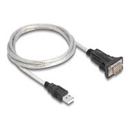 Câble USB/série Delock - USB (M) vers DB-9 (M)
