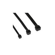 Colliers de serrage InLine longueur 250 mm largeur 4,8 mm noir 100 pièces.