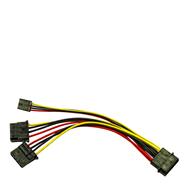 Adaptateur secteur Inter-Tech - Connecteur d'alimentation interne 4 broches (M) vers connecteur d'alimentation interne 4 broches, connecteur mini-alimentation 4 broches (F)