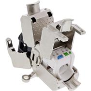 Connecteur de câble en ligne - Cat.6A - LSA - blindé