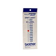 Étiquettes d'identification pour tampon Brother ID2260 22 x 60 mm, 12 pièces