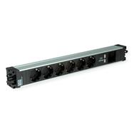 Multiprise 6 prises Bachmann STEP ALU