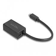 Adaptateur Delock - HDMI, USB-C femelle 24 broches vers USB-C mâle 24 broches
