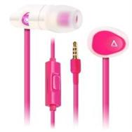 Creative Labs MA200 - Casque - Intra-auriculaire - Appels/Musique - Rose - Blanc - Binaural - Multi-touches