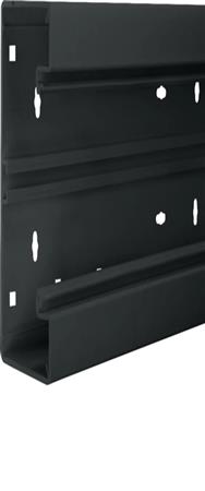 Caniveau de parapet Hager partie inférieure BR6517019011 65x170mm 80mm noir graphite.