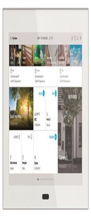 BUSCH JAEGER ST/U10.1.11-811 SmartTouch 10 acier blanc