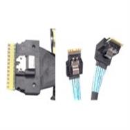 Kit de câbles de stockage Intel - Slim SAS (SFF-8654) vers 2x4 Slim SAS (SFF-8654)