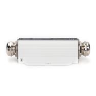 DIGITUS Gigabit Outdoor 100W PoE Surge Protector - 60 V - 120 V - 1000 Gbit/s - White - Aluminium - IP67