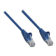 Câble réseau Intellinet - Cat6 - 0,25 m - Bleu - CCA - U/UTP - PVC - RJ45 - Contacts plaqués or - Sans accroc - Gainé - Garantie à vie - Sachet plastique - 0,25 m - Cat6 - U/UTP (UTP) - RJ-45 - RJ-45
