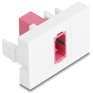 Module Delock Easy 45 SC Simplex femelle vers blanc violet
