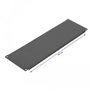 Plaque aveugle Delock - noire - 4U