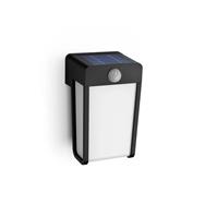 Philips Shroud Wall Light 2.3W - Outdoor wall lighting - Black - Plastic - IP44 - Facade - Garden - Patio - III